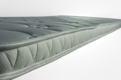 Achaia Strom Single Bed Polyester Mattress Topper Top Ergo Platinum with Aloe Vera 90x200x6cm