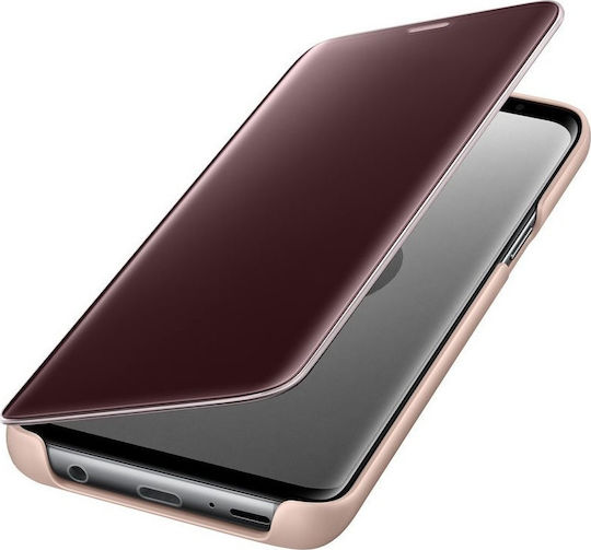 Hurtel Clear View Book Πλαστικό Ροζ (Galaxy S20)