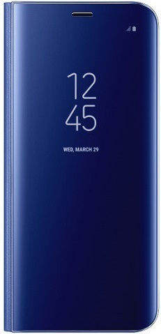 Clear View Book Πλαστικό Μπλε (Galaxy A42)