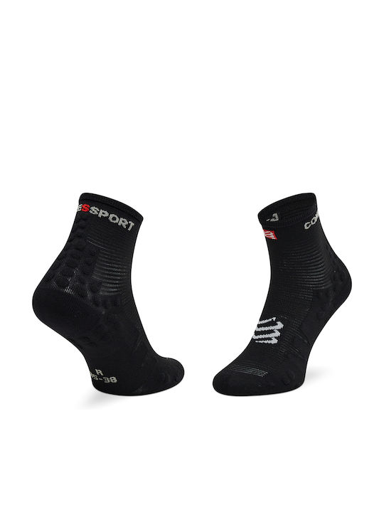 Compressport V3.0 Pro Racing RSHV3-9999 Șosete pentru Alergare Negre 1 pereche