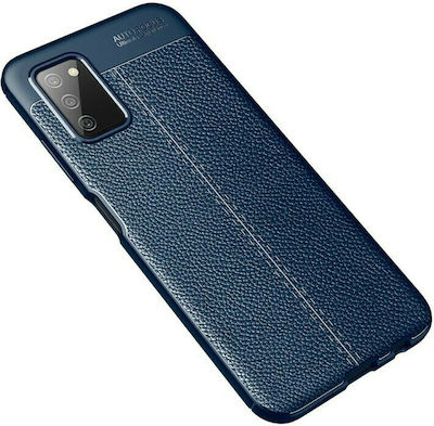 Ancus AutoFocus Shock Proof Silicone Back Cover Blue (Galaxy A03s)