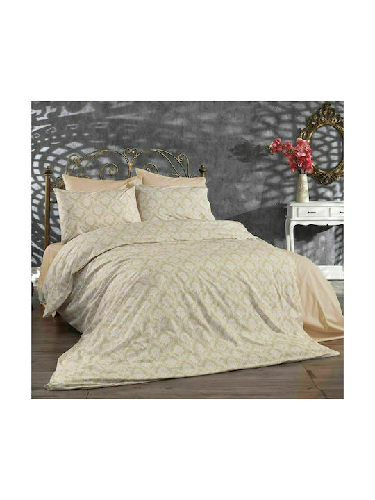 Dimcol Ophelia Pillowcase with Envelope Cover 275 Beige 50x70cm.