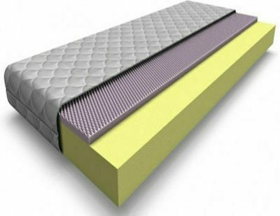 Eco Sleep Master Διπλό Ανατομικό Στρώμα Διπλής Όψης Roll Pack 140x190x16cm με Aloe Vera