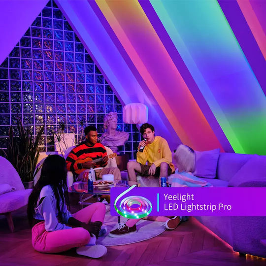 Yeelight Smart Ταινία LED Lightstrip Pro Wi-Fi 24V RGBW Φως 2m