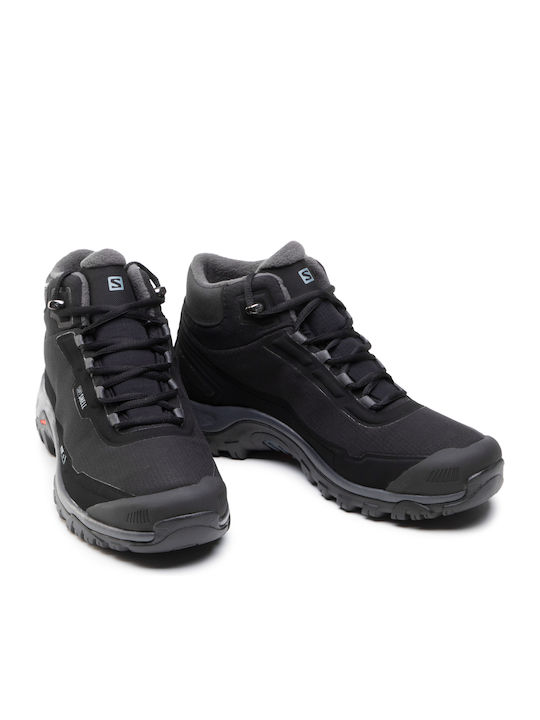 Salomon Shelter CS Men's Hiking Waterproof Boots Black / Ebony