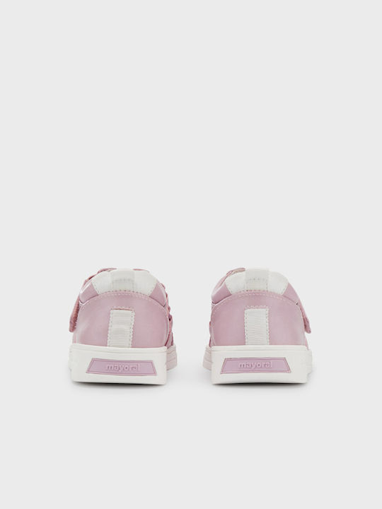 Mayoral Kids Sneakers with Scratch Pink