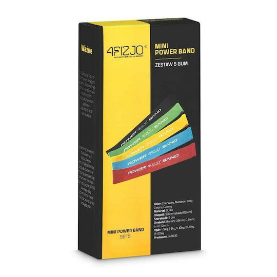 4FIZJO Mini Mini Loop Bands Σετ 5τμχ Πολύχρωμα