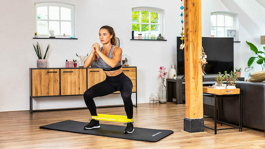 Tunturi Mini Bandă de rezistență pentru exerciții Bucla Mediu Verde 0.64m