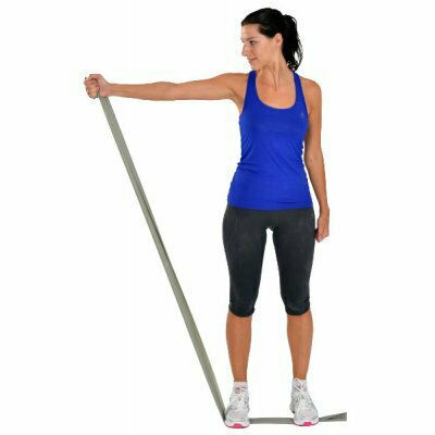 MDS AC-3126 Bandă de rezistență pentru exerciții Foarte tare Argintiu 1m 4x Dur 1m