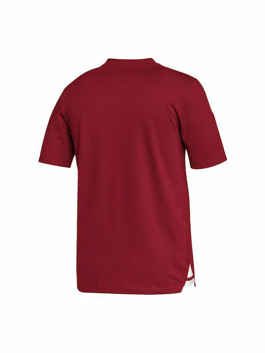 Adidas Condivo 22 Men's Athletic T-shirt Short Sleeve Red