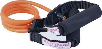 Sanctband Gymtube Resistance Band Very Light with Handles Orange