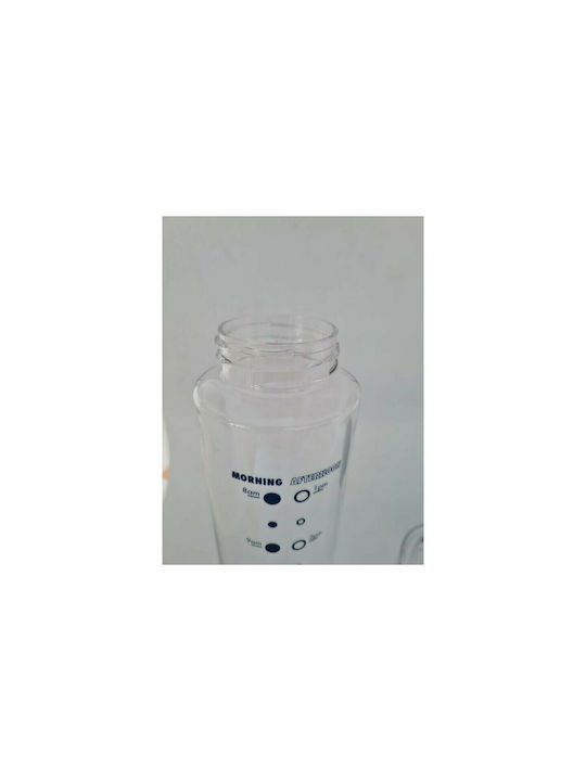 Ecolife Smash Slim Plastic Water Bottle 650ml Transparent