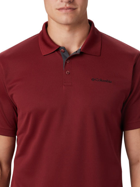 Utilizer Polo T-shirt Burgundy