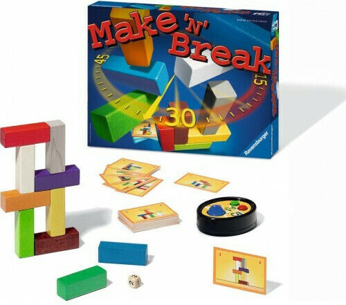 Επιτραπέζιο Παιχνίδι Make 'n' Brake για 2-4 Παίκτες 8+ Ετών (EN) Ravensburger
