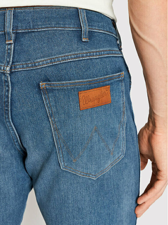 Greensboro Men's Jeans Pants with Regular Straight Fit Blue