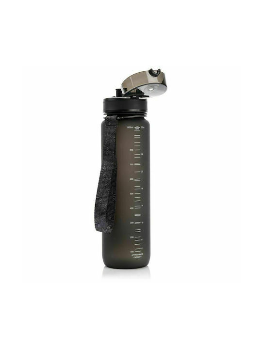 Meteor Wasserflasche Kunststoff 650ml Schwarz