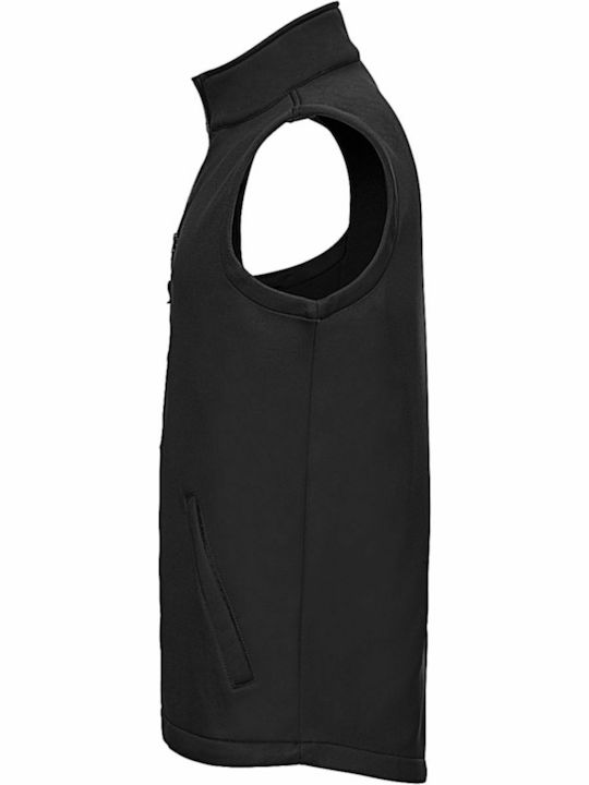 Russell Europe Χειμωνιάτικο Μπουφάν Softshell Αδιάβροχο και Αντιανεμικό Μαύρο
