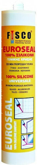 Fisco Euroseal Sealant Silicone Mold Resistant Gray 280ml