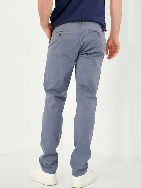 Hose Chino Elastisch China Blue