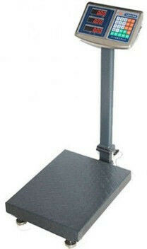 TCS T500 Electronic Platform Scale with Column with Weighing Capacity of 500kg and Division 100gr