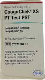 Roche Set of 24 Prothrombin Time INR Test Strips Medical Consumables 24pcs