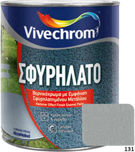 Vivechrom Βερνικόχρωμα Διαλύτου 0.75lt 131 Σφυρήλατο