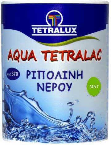 Tetralux Ριπολίνη Οικολογική Νερού Tetralac Aqua 0.375lt Λευκό Ματ