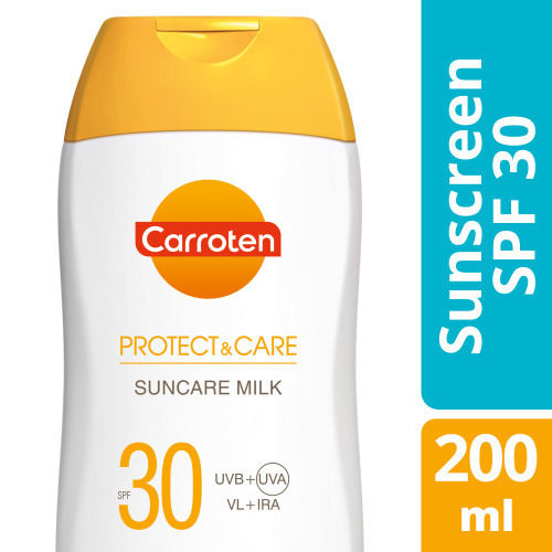 Carroten Protect & Care Αδιάβροχη Αντηλιακή Κρέμα Προσώπου & Σώματος SPF30 200ml