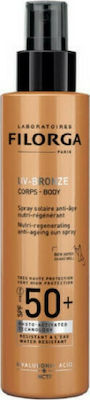 Filorga UV-Bronze Nutri-Regenerating Anti-Ageing Sun Αντηλιακό Λάδι για το Σώμα SPF50 σε Spray 150ml