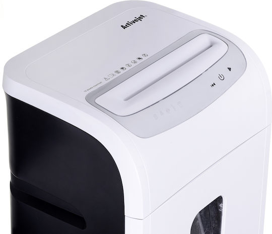 Active Jet Distrugător de Documente Micro Cut 16 Foi cu Coș 28lt
