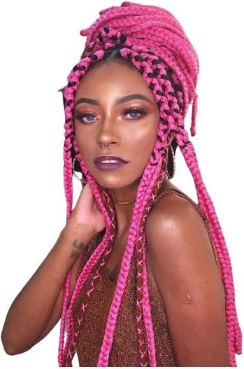 Hair Duty Extension σε Ροζ Χρώμα 125cm Α18