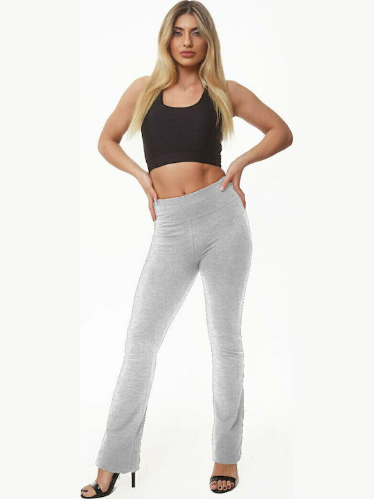 Jazz Women's Long Training Legging High Waisted Gray