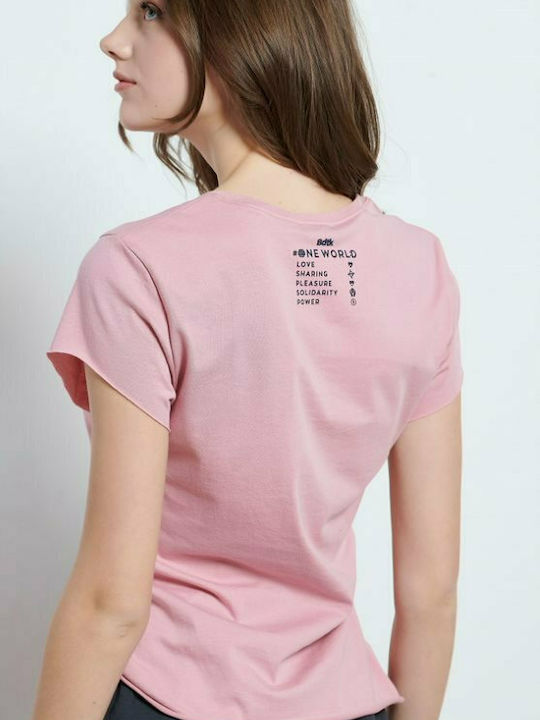BodyTalk Damen Sport T-Shirt Rosa