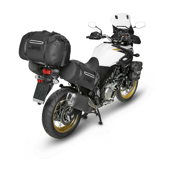 Lampa Impervious Waterproof Motorcycle Tail Bag 20lt Black 45x22cm