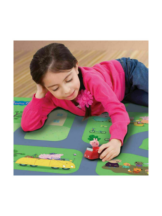 Giochi Preziosi Kids Synthetic Activity Mat Peppa Road 70x80cm