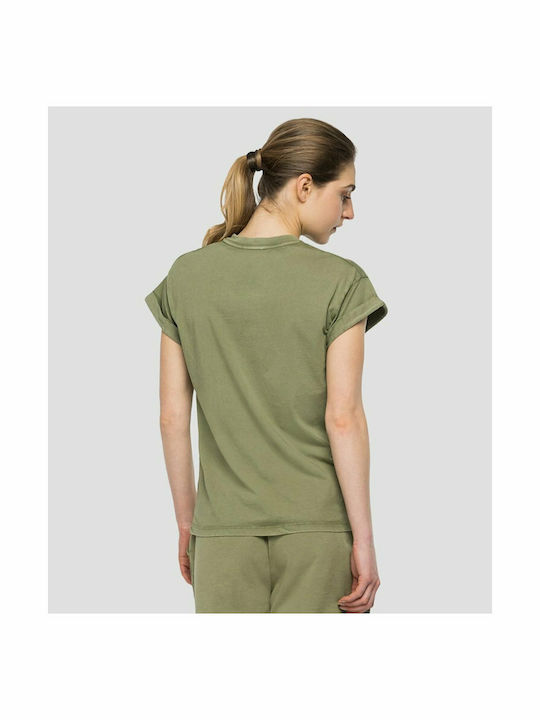 Replay Damen T-shirt Khaki