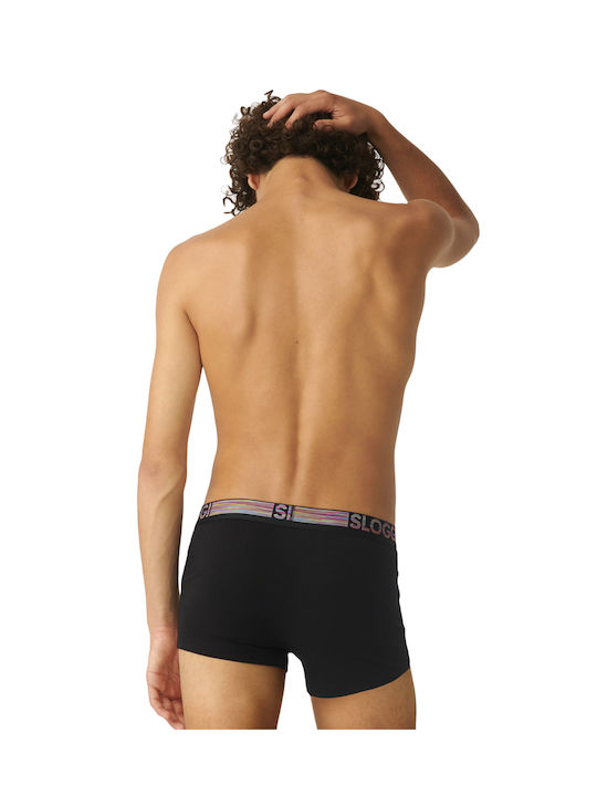 Ανδρικά Μποξεράκια Μαύρο / Μπλε 2Pack
