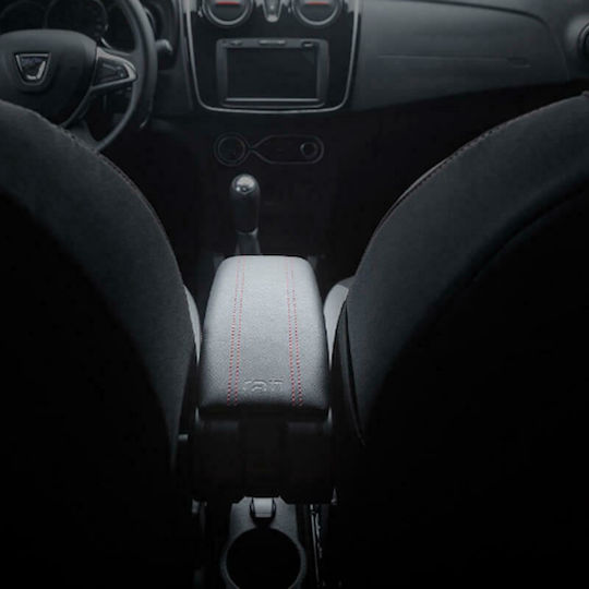 Rati Armster Τεμπέλης Αυτοκινήτου Συμβατός με Dacia Duster 2018 σε Μαύρο Χρώμα