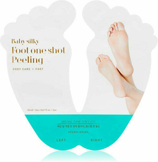 Holika Holika Baby Silky Foot One Shot Peeling Scrub pentru Picioare 40ml