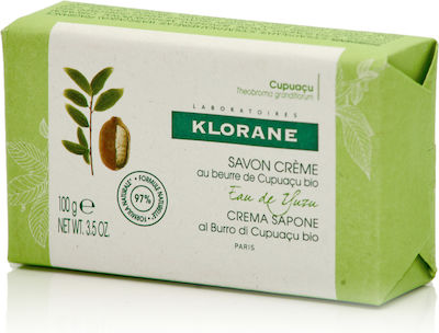 Klorane Eau de Yuzu Soap Creme Soap Bar 100gr