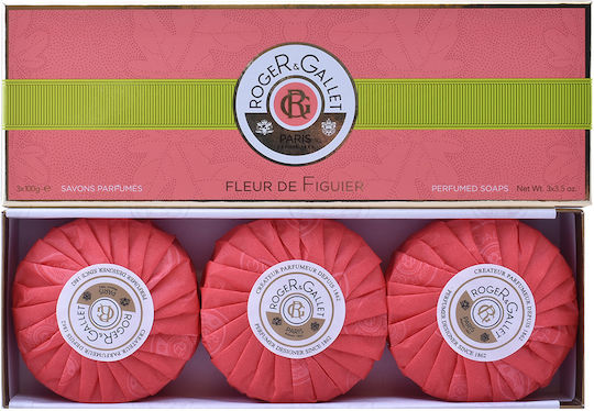 Roger & Gallet Fleur de Figuier Relaxing Perfumed Soaps 3x300gr