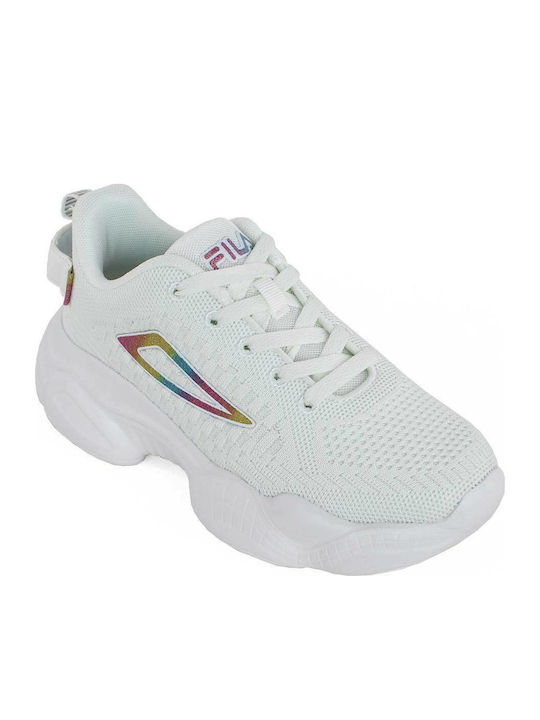 Memory Musha Παιδικά Sneakers Ανατομικά Λευκά