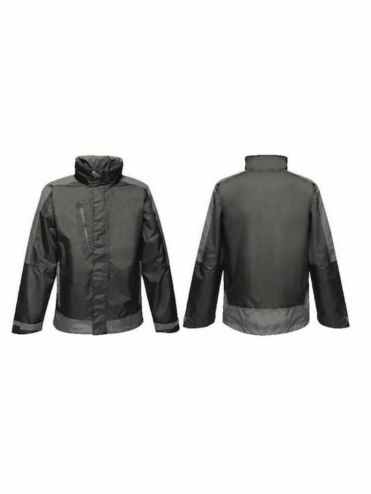 Regatta Herren Winter Jacke Lässig Schwarz