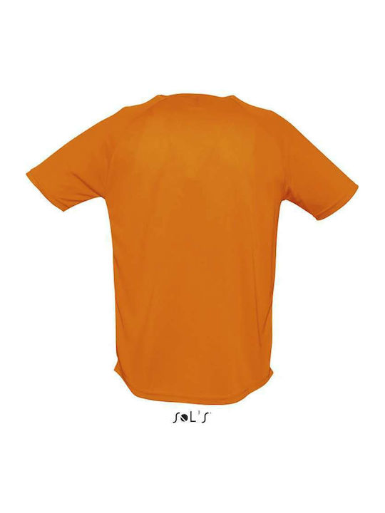 Sol's Sporty Men's Short Sleeve Promotional T-Shirt Orange