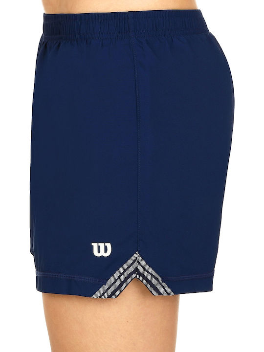 Wilson Team 3.5 WRA766303 Γυναικείο Σορτς Μπλε