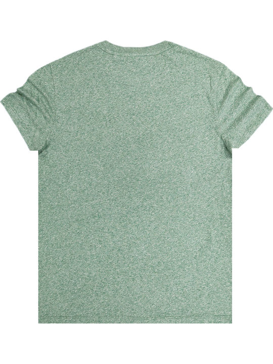T-shirt Πετρόλ