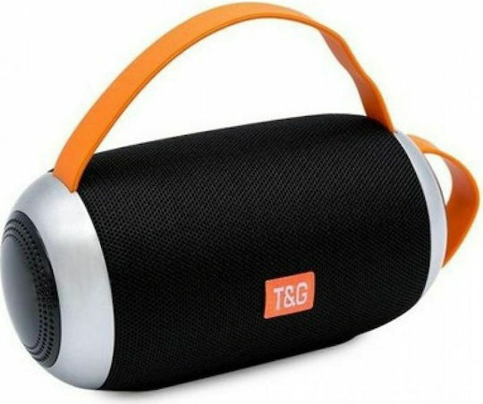 T&G TG-112 Ηχείο Bluetooth 10W με Ραδιόφωνο και Διάρκεια Μπαταρίας έως 4 ώρες Μαύρο
