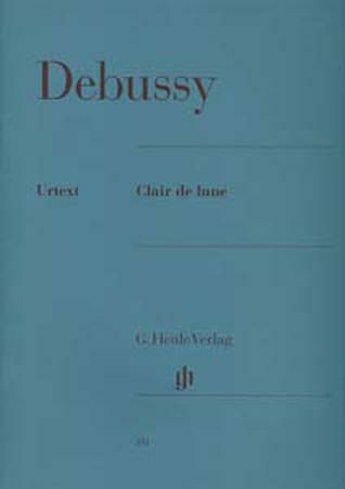 G. Henle Verlag Claude Debussy - Clair De Lune Παρτιτούρα για Πιάνο