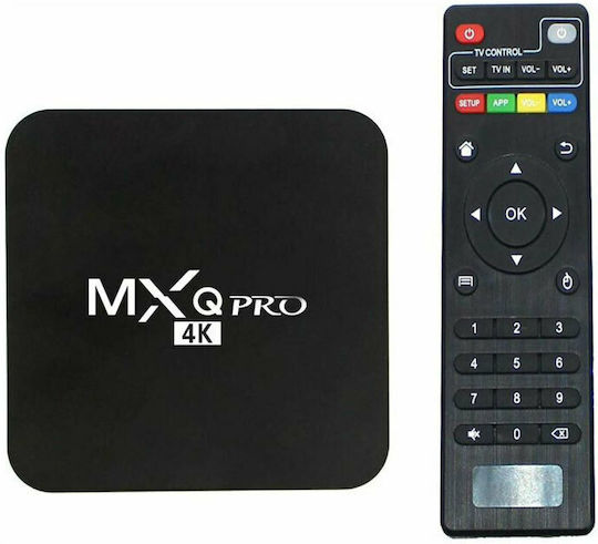 TV-Box MXQ Pro 5G RK3228A 4K UHD mit WiFi USB 2.0 8GB RAM und 128GB Speicherplatz mit Betriebssystem Android 11.1