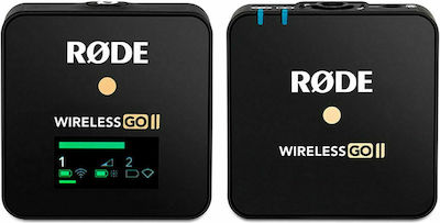 Rode Ασύρματο Πυκνωτικό Μικρόφωνο Wireless GO II Single Πέτου Δημοσιογραφικό
